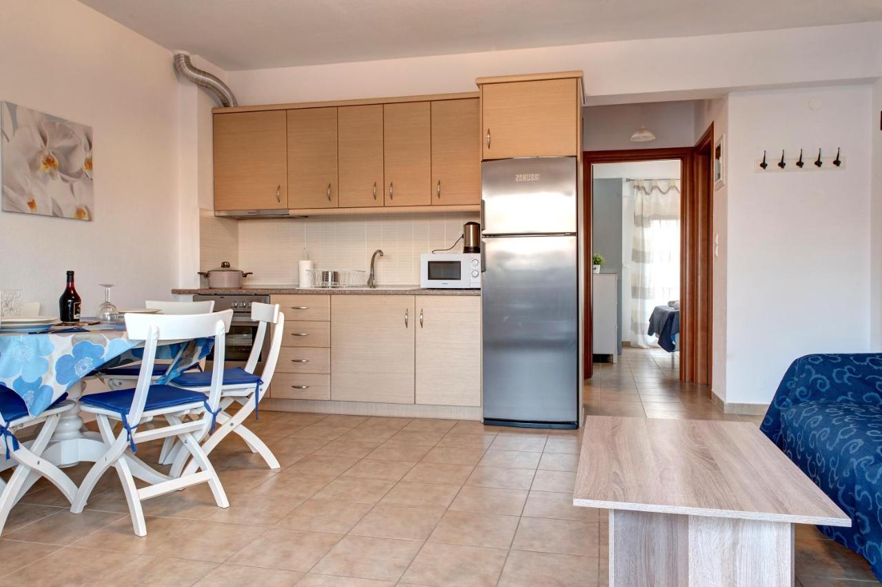 Achilleas Apartments Kalyves Polygyrou Dış mekan fotoğraf