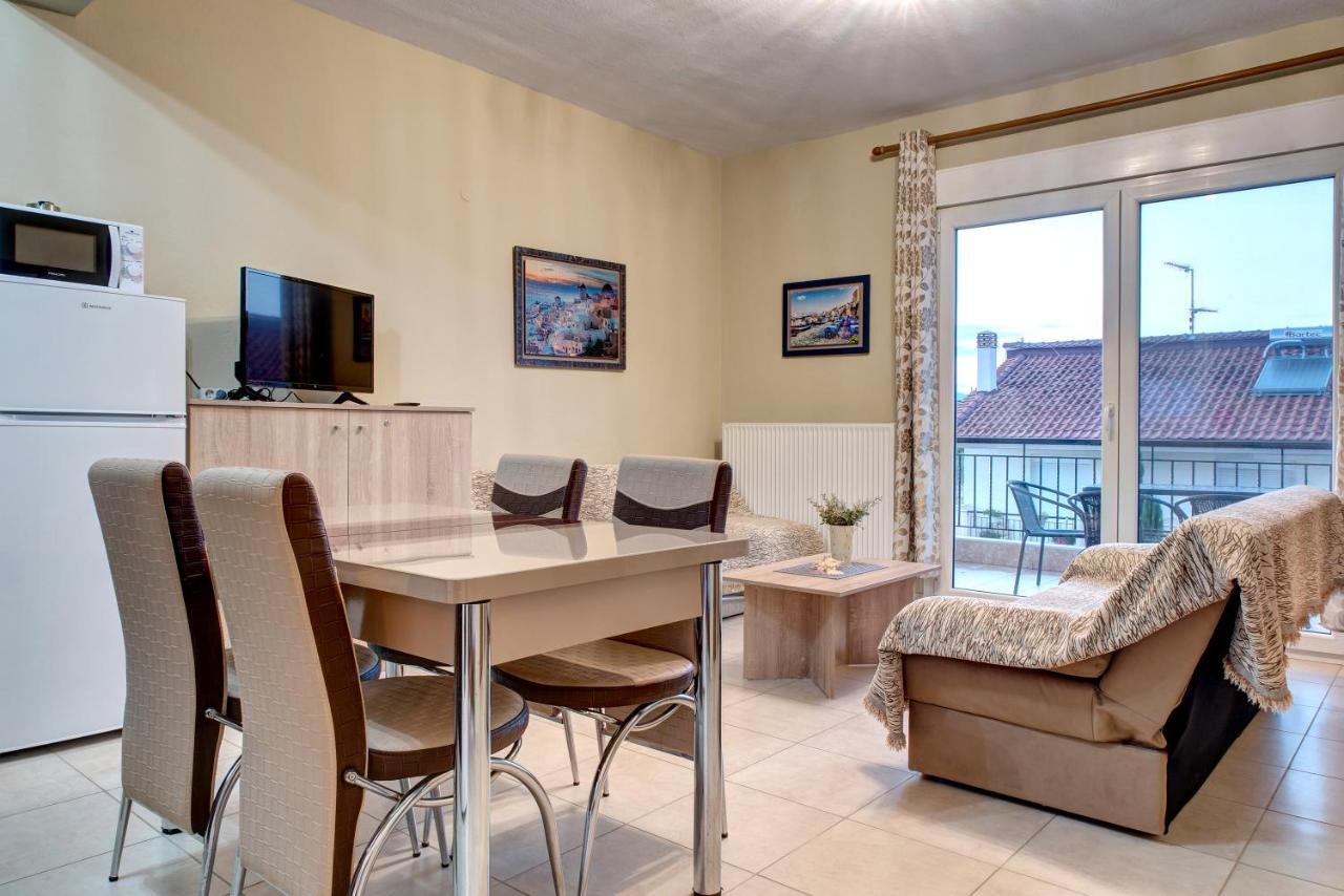 Achilleas Apartments Kalyves Polygyrou Dış mekan fotoğraf